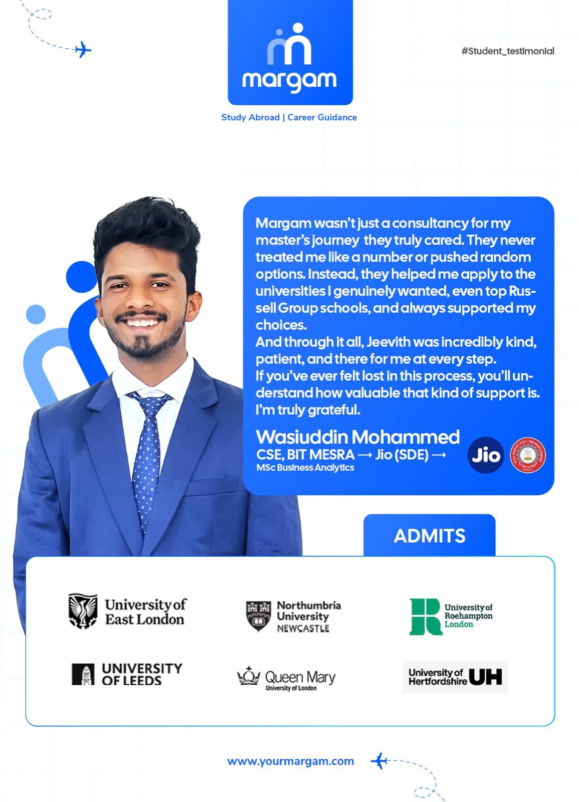 WASI - Student Success Story