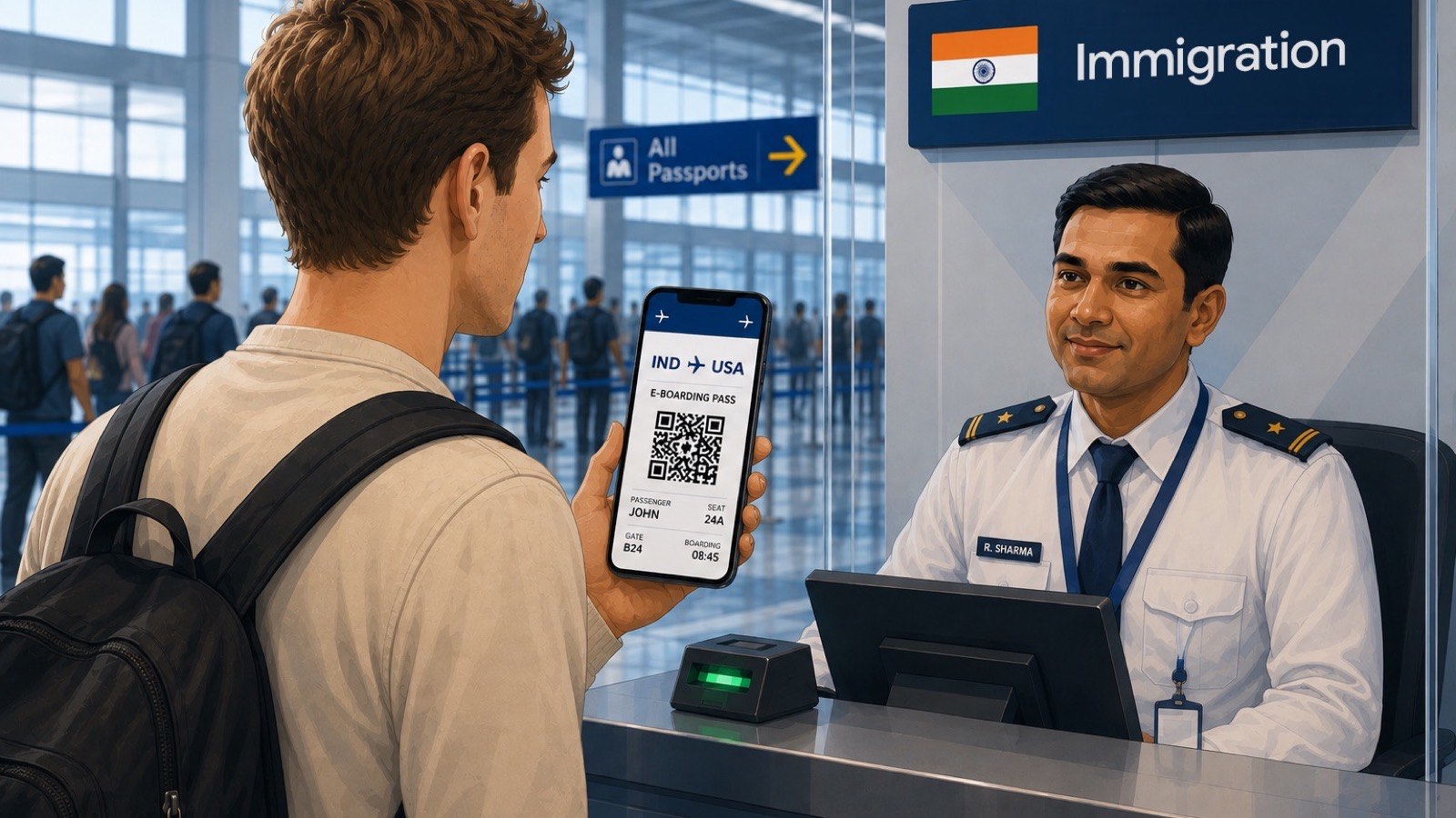 India stops stamping boarding passes on September 1